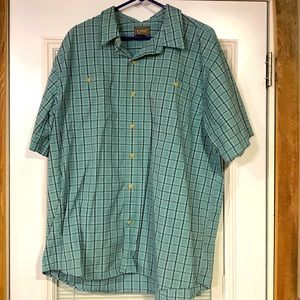 Plaid button up shirt